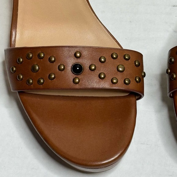 Lauren Ralph Lauren Brown Sylvia Heel NEW Size 10 - Picture 4 of 10